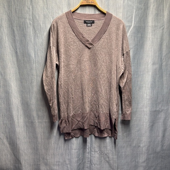 Micheal studio tan sweater size 1X - Picture 2 of 9
